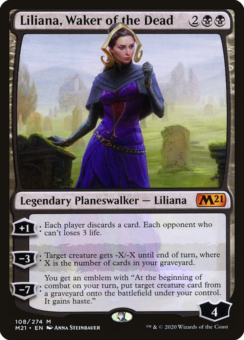 Liliana, Waker of the Dead [Foil]