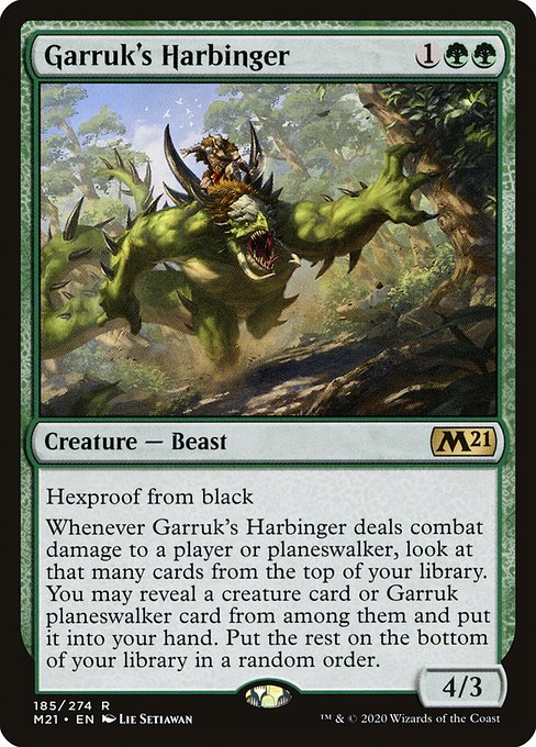 Garruk's Harbinger [Foil]
