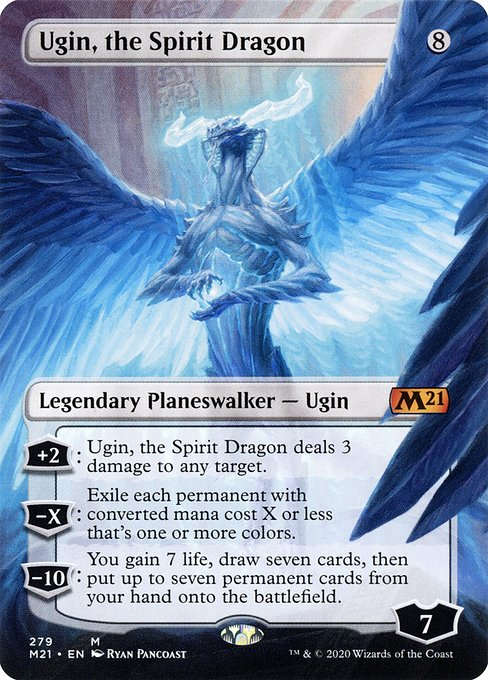 Ugin, the Spirit Dragon [Borderless Foil]