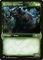 Garruk's Gorehorn [Showcase]
