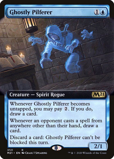 Ghostly Pilferer [Extended Artwork Foil]