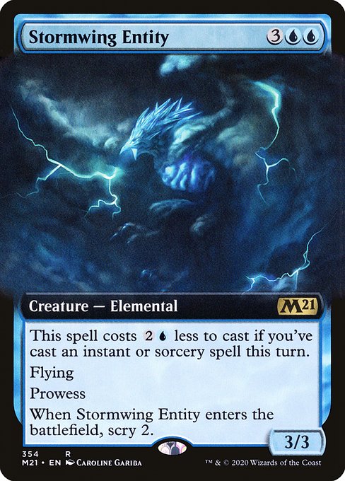 Stormwing Entity [Extended Artwork Foil]