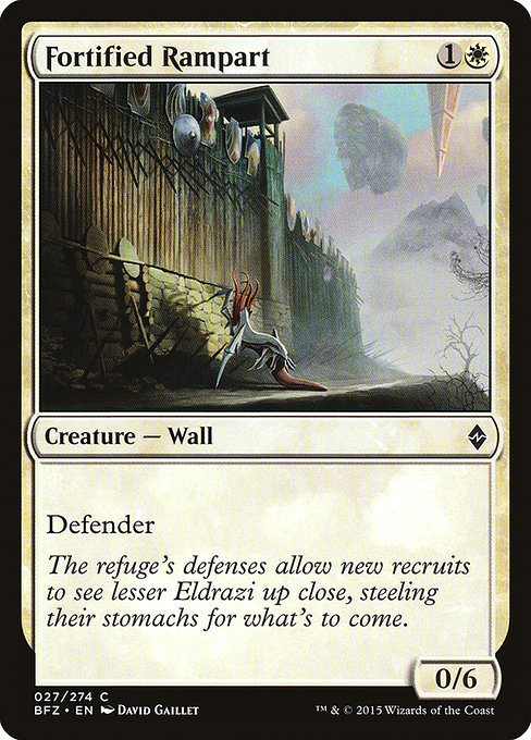 Fortified Rampart [Foil]
