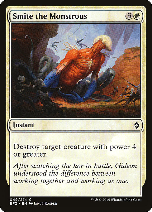 Smite the Monstrous [Foil]