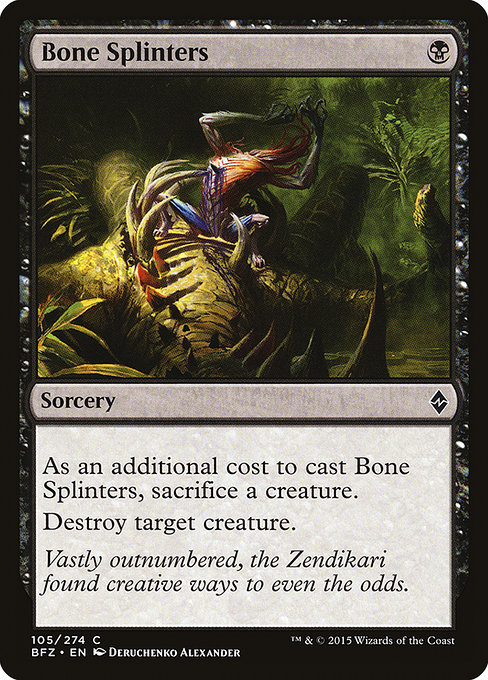 Bone Splinters [Foil]