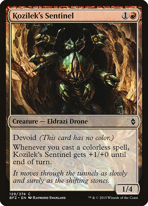 Kozilek's Sentinel [Foil]