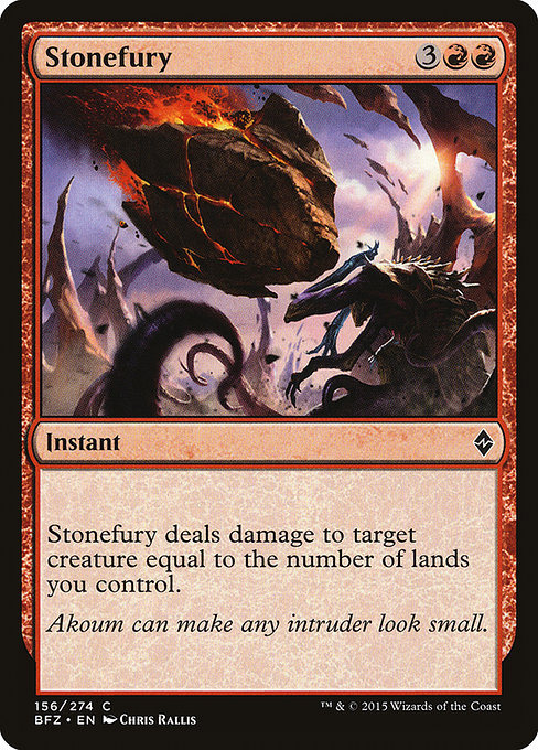 Stonefury [Foil]