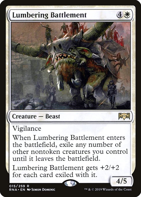 Lumbering Battlement [Foil]