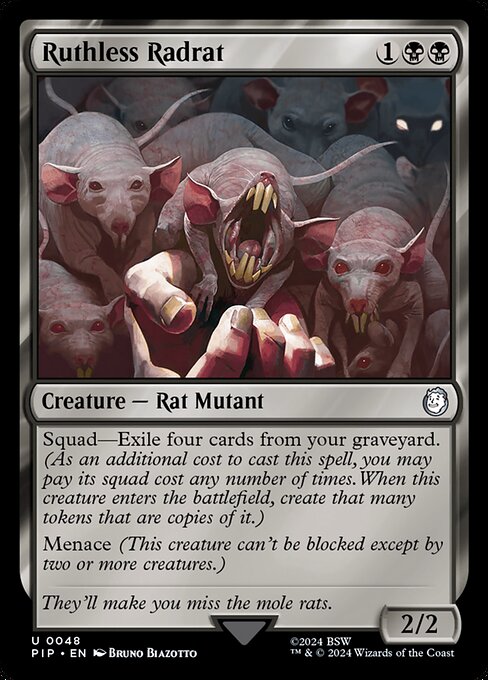 Ruthless Radrat [Foil]