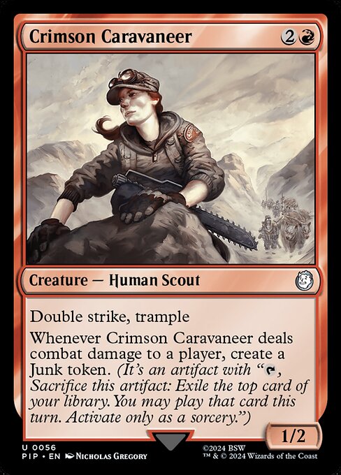 Crimson Caravaneer [Foil]