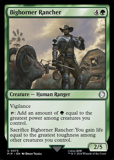 Bighorner Rancher [Foil]