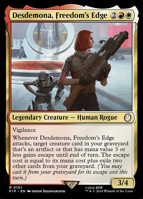 Desdemona, Freedom's Edge [Foil]