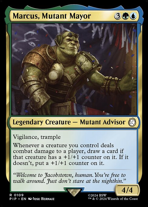 Marcus, Mutant Mayor [Foil]