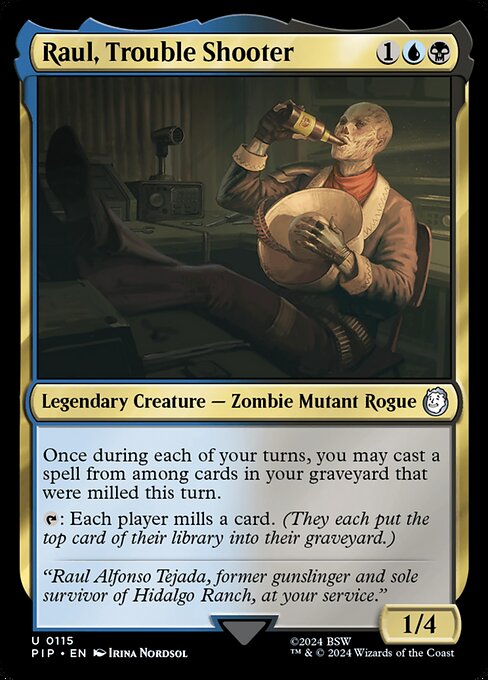 Raul, Trouble Shooter [Foil]