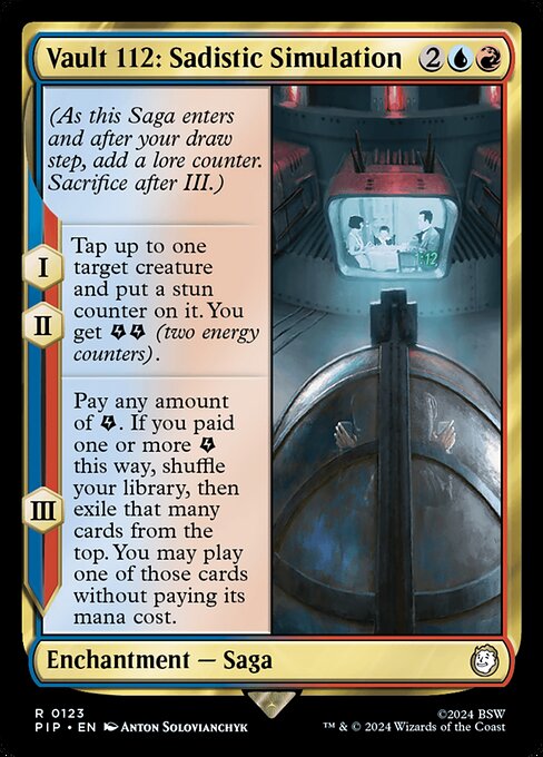 Vault 112: Sadistic Simulation [Foil]