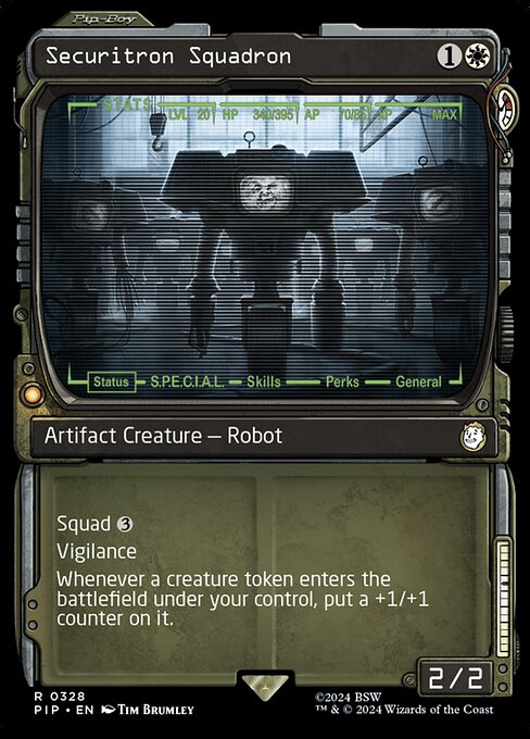 Securitron Squadron [Showcase Foil]