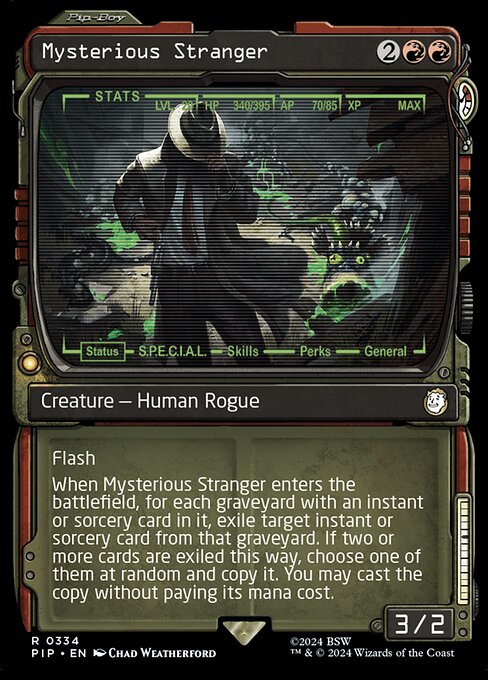 Mysterious Stranger [Showcase Foil]