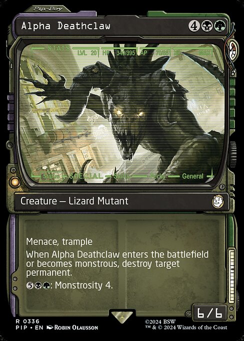 Alpha Deathclaw [Showcase Foil]