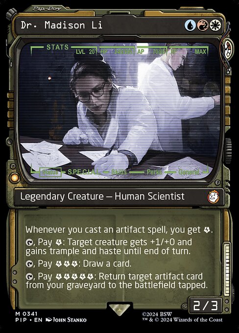 Dr. Madison Li [Showcase Foil]