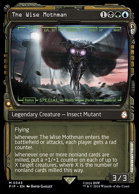 The Wise Mothman [Showcase Foil]