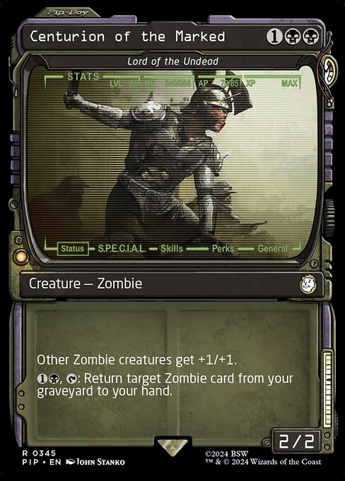 Centurion of the Marked (Lord of the Undead) [Showcase Foil]