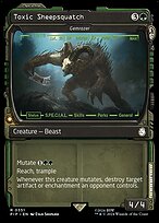 Toxic Sheepsquatch (Gemrazer) [Showcase]
