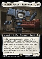 Yes Man, Personal Securitron [Extended Artwork]