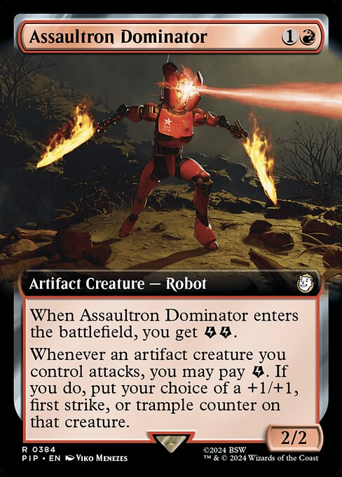 Assaultron Dominator [Extended Artwork]