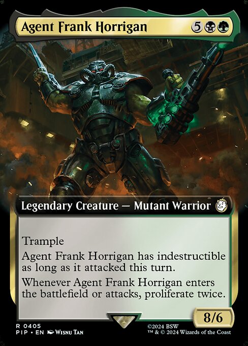 Agent Frank Horrigan [Extended Artwork]