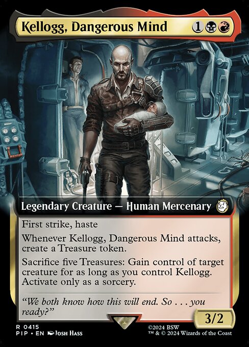 Kellogg, Dangerous Mind [Extended Artwork Foil]