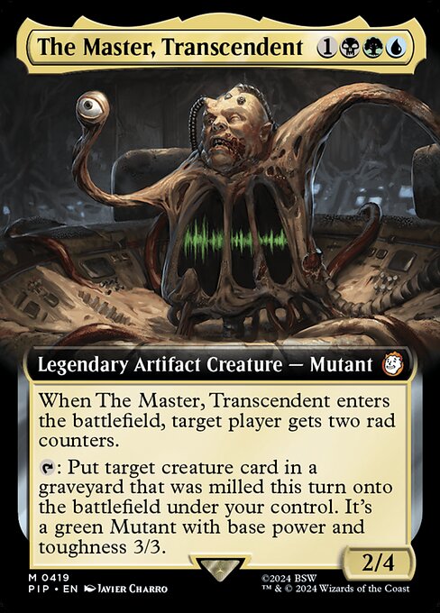The Master, Transcendent [Extended Artwork Foil]