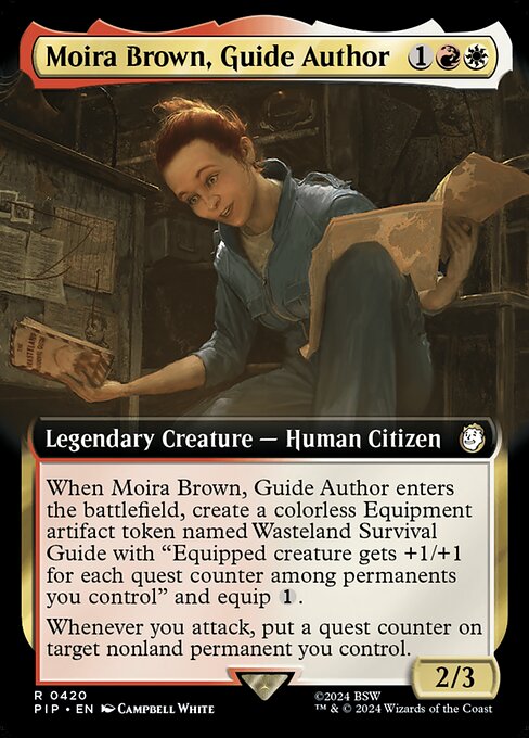 Moira Brown, Guide Author [Extended Artwork]