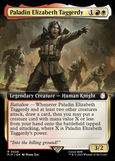 Paladin Elizabeth Taggerdy [Extended Artwork]