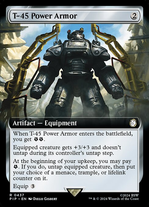 T-45 Power Armor [Extended Artwork]