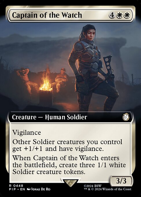 Captain of the Watch [Extended Artwork Foil]