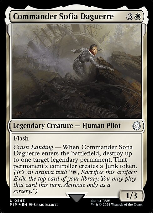 Commander Sofia Daguerre [Surge Foil]