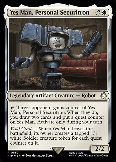 Yes Man, Personal Securitron [Surge Foil]