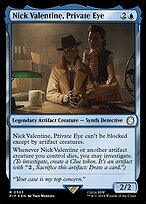 Nick Valentine, Private Eye [Surge Foil]
