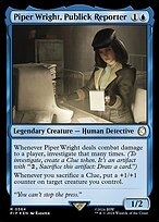 Piper Wright, Publick Reporter [Surge Foil]