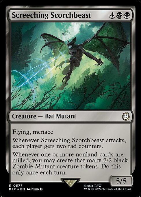 Screeching Scorchbeast [Surge Foil]