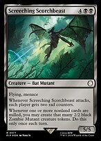 Screeching Scorchbeast [Surge Foil]