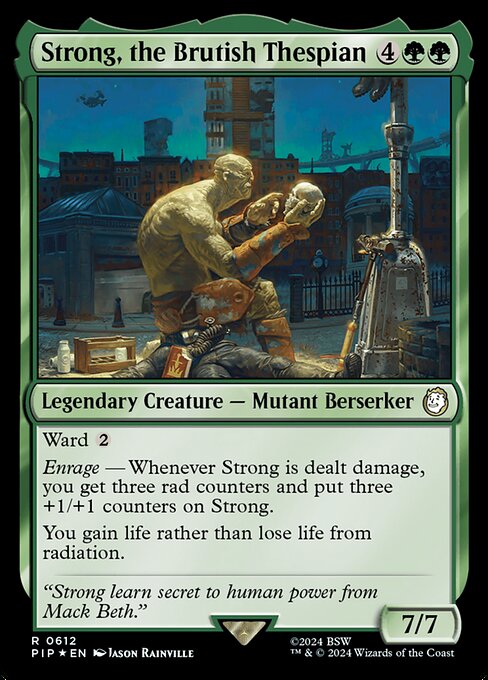 Strong, the Brutish Thespian [Surge Foil]