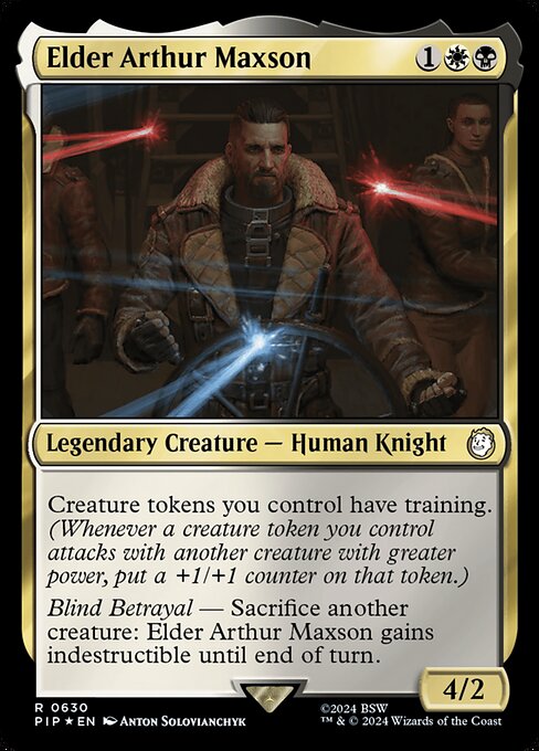 Elder Arthur Maxson [Surge Foil]
