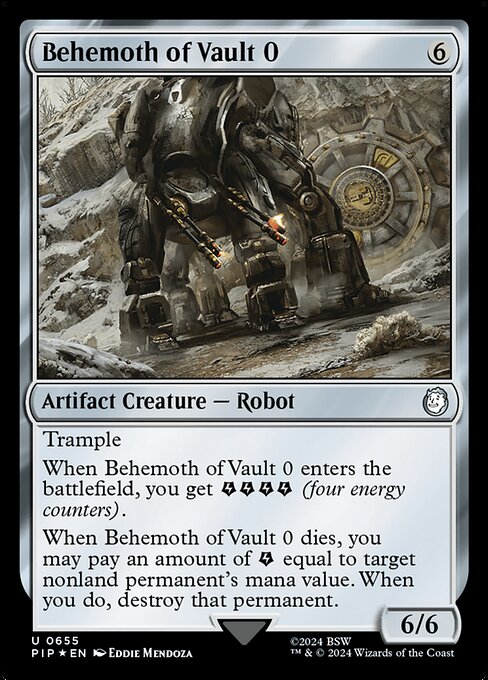 Behemoth of Vault 0 [Surge Foil]