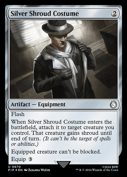 Silver Shroud Costume [Surge Foil]
