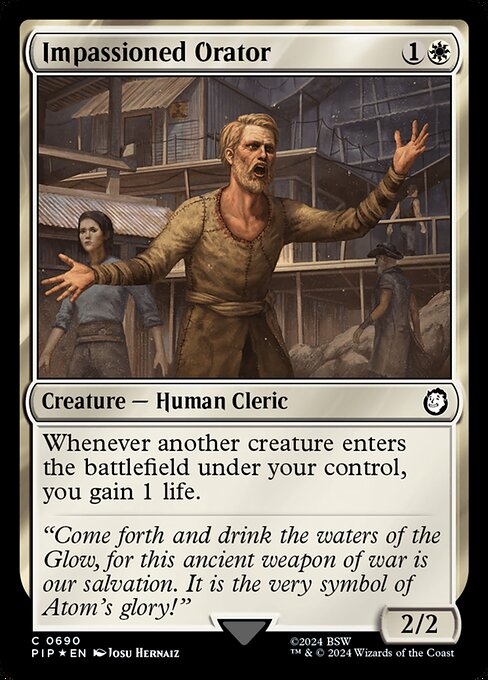Impassioned Orator [Surge Foil]