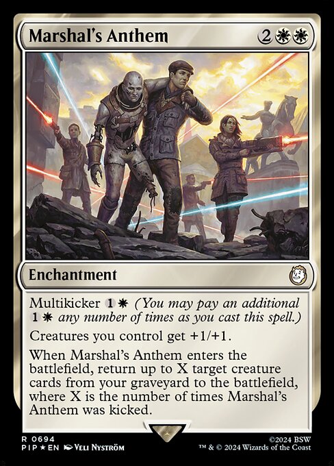 Marshal's Anthem [Surge Foil]