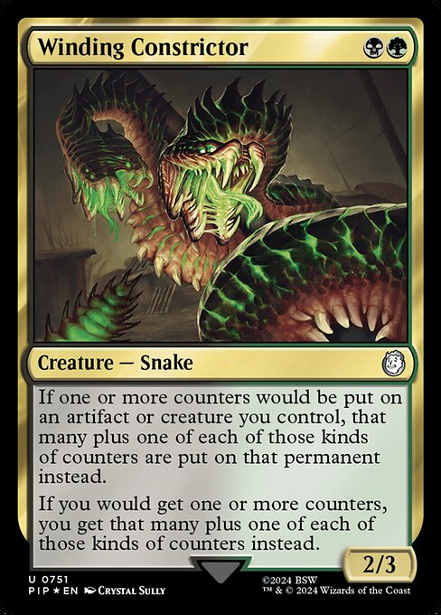 Winding Constrictor [Surge Foil]