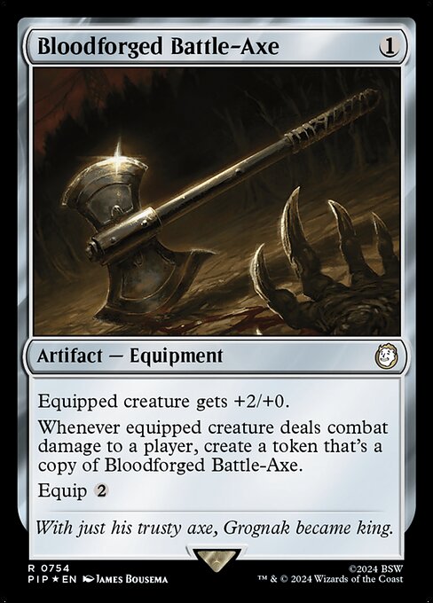 Bloodforged Battle-Axe [Surge Foil]