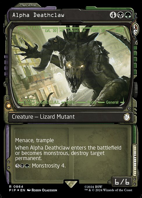 Alpha Deathclaw [Surge Foil]